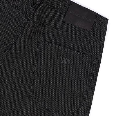 J06 Slim-Fit, Cotton-Blend Trousers With Micro-Armure Polka Dots
