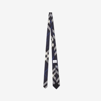 Check Silk Tie
