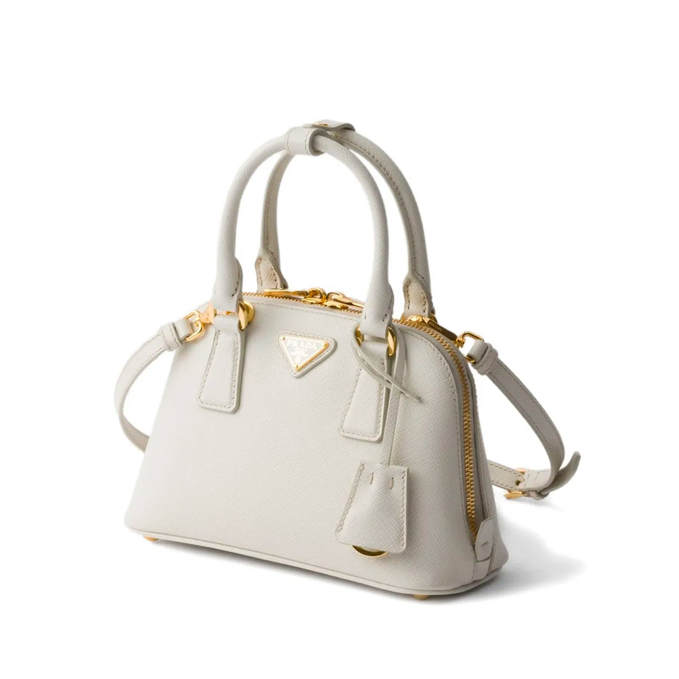 Prada Promenade Mini Saffiano Leather Bag