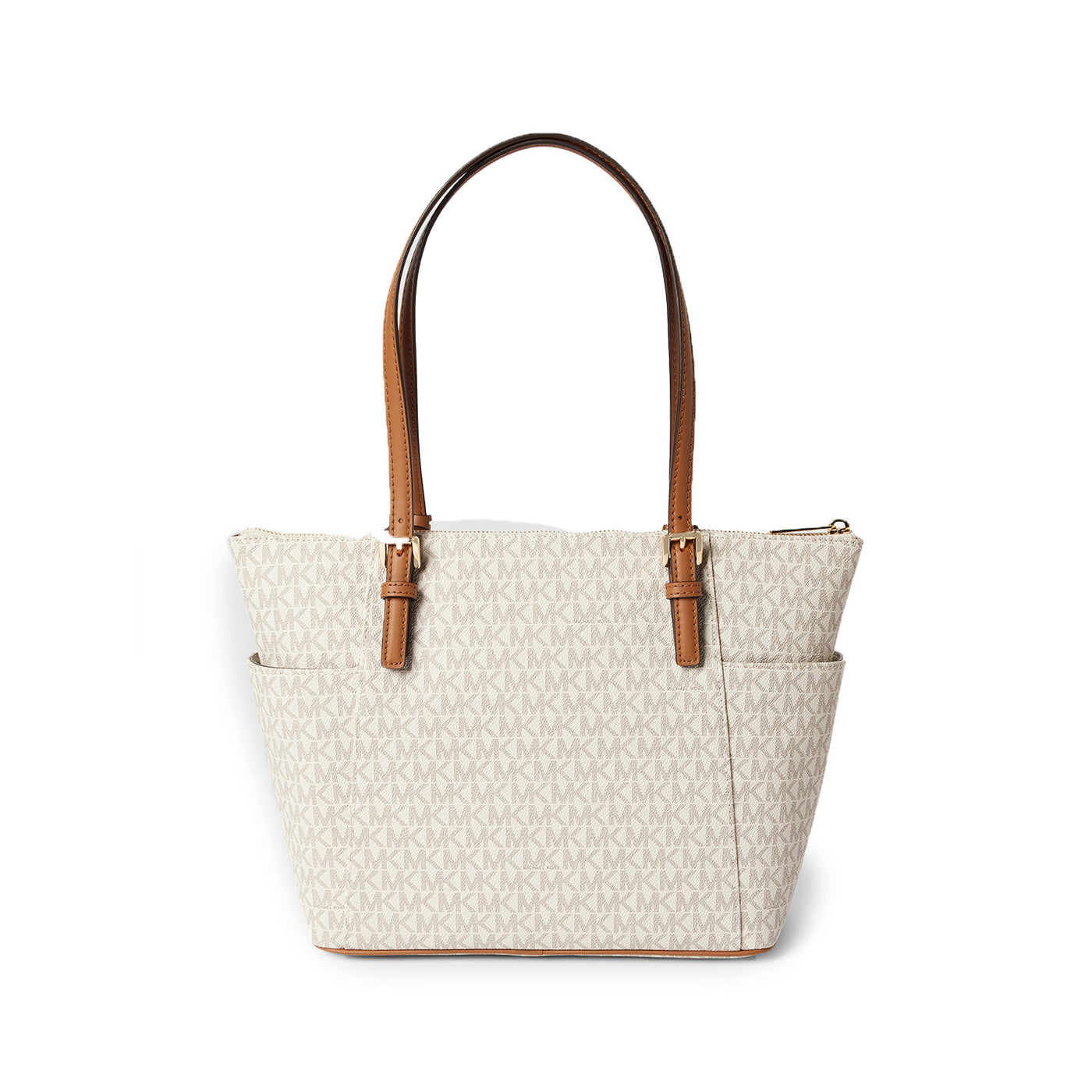 Jet Set Logo Top-Zip Tote Bag