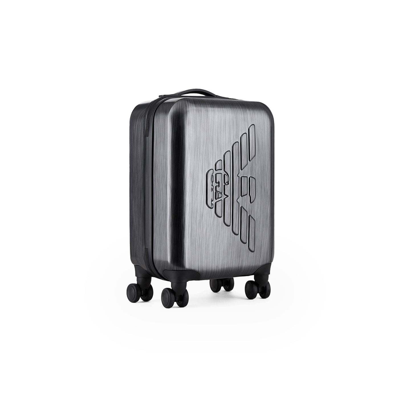 Abs Carry-On Bag With Oversized, Embossed Eagle