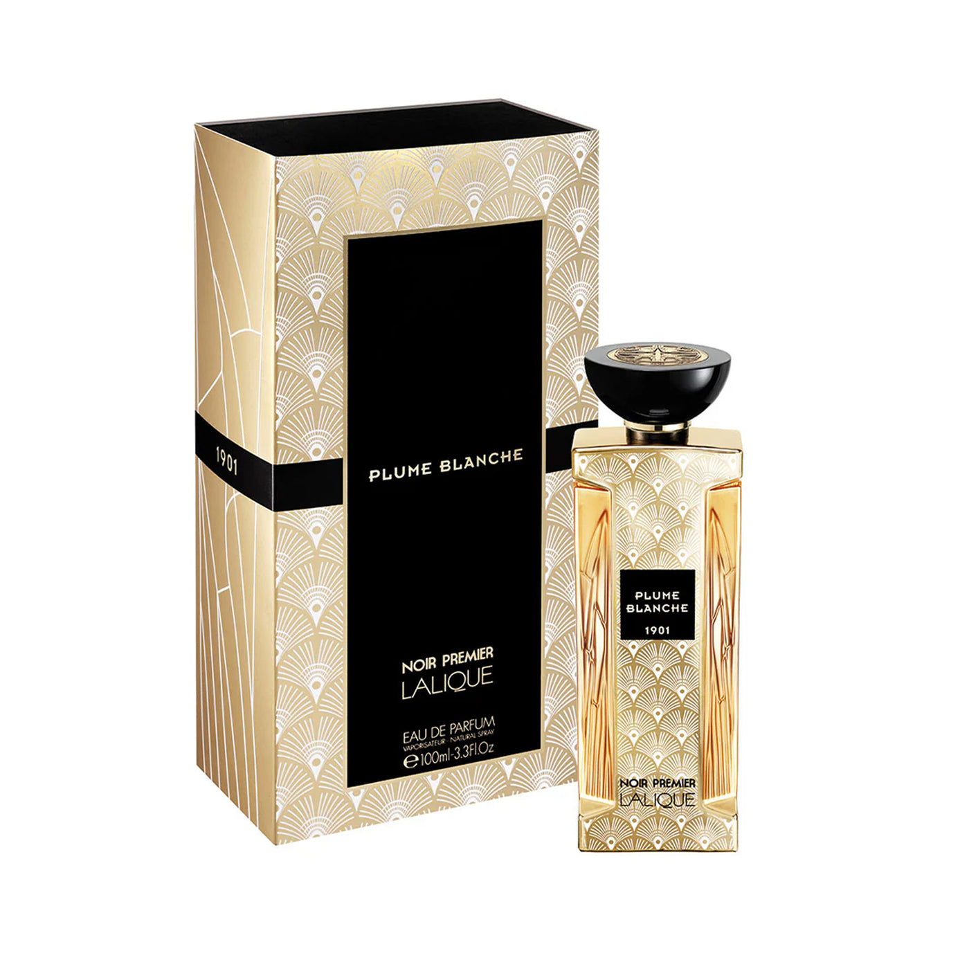 LALIQUE PLUME BLANCHE NOIR EDP 100ML