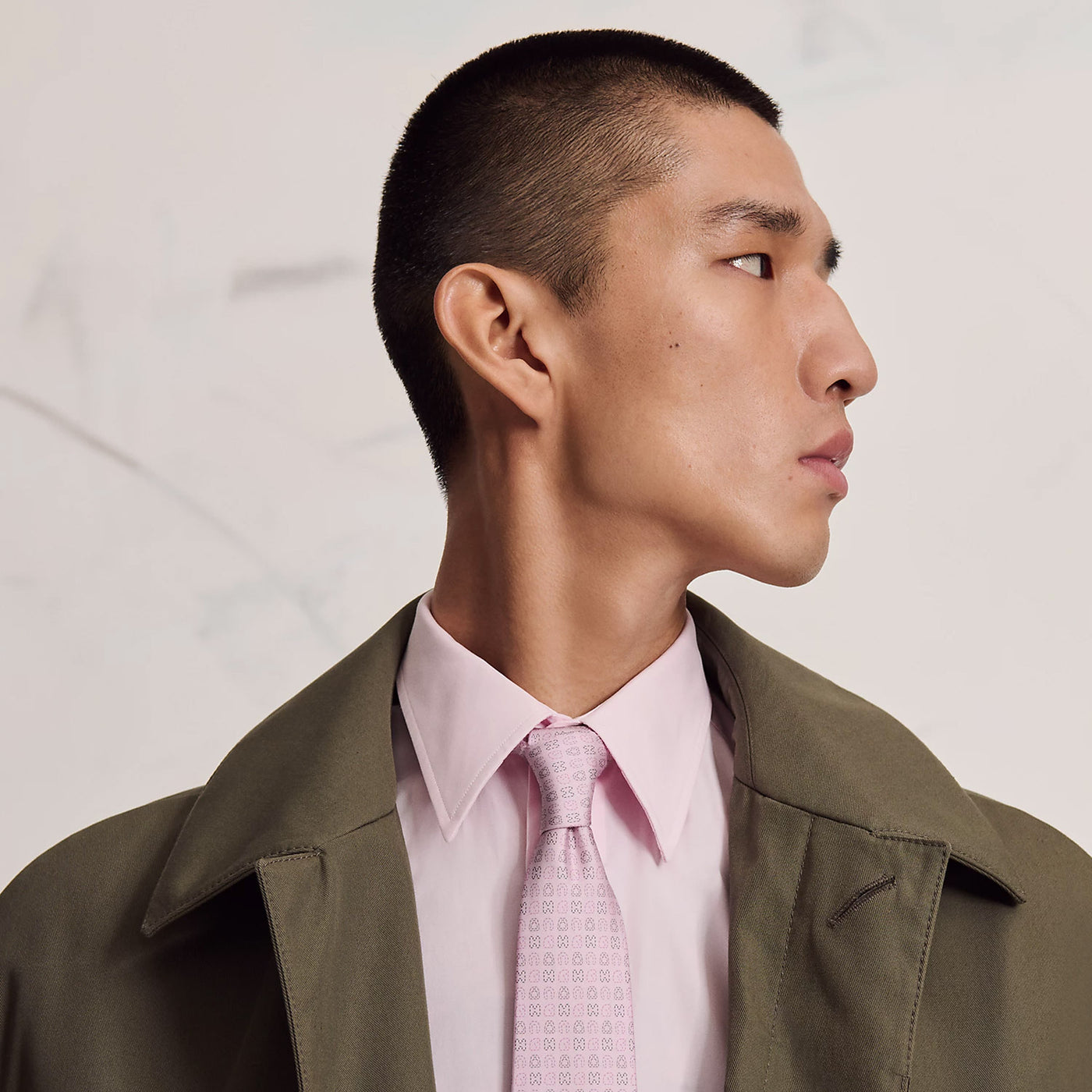 Hermes Couture Sellier Tie