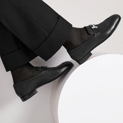 HERMES Paris loafer for Men Smooth Leather
