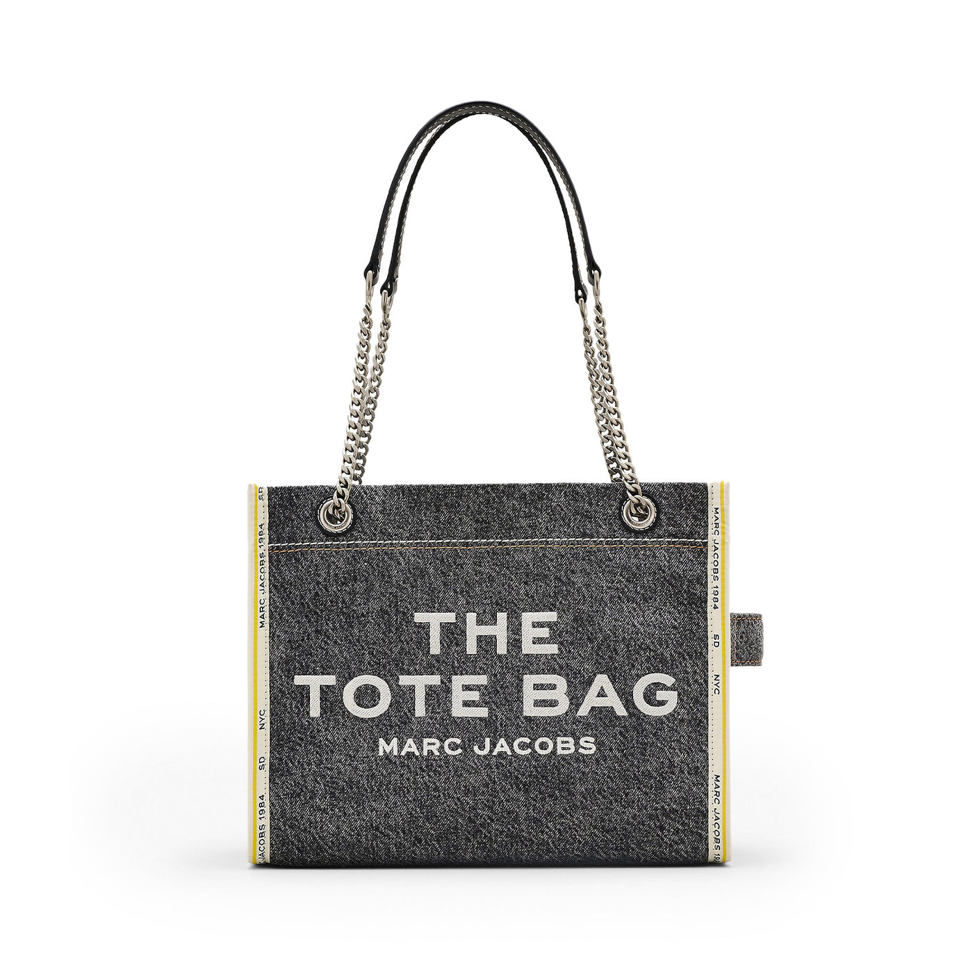 The Denim Chain Small Tote Bag