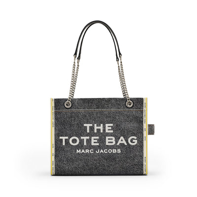The Denim Chain Small Tote Bag