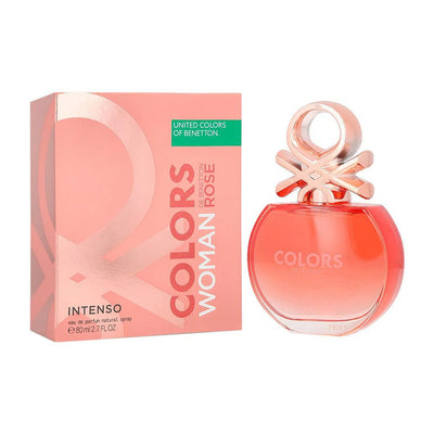 BENETTON COLORS ROSE WOMAN INTENSO EDP 80ML