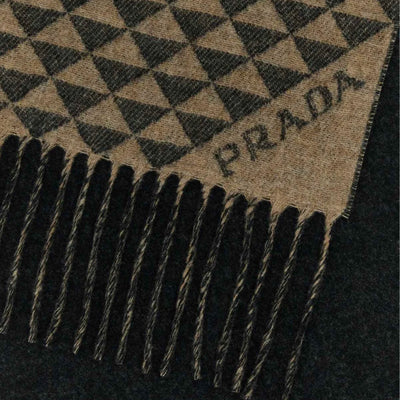 Prada Fringe-Detailed Scarf