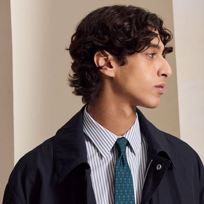 Hermes Couture Sellier Tie