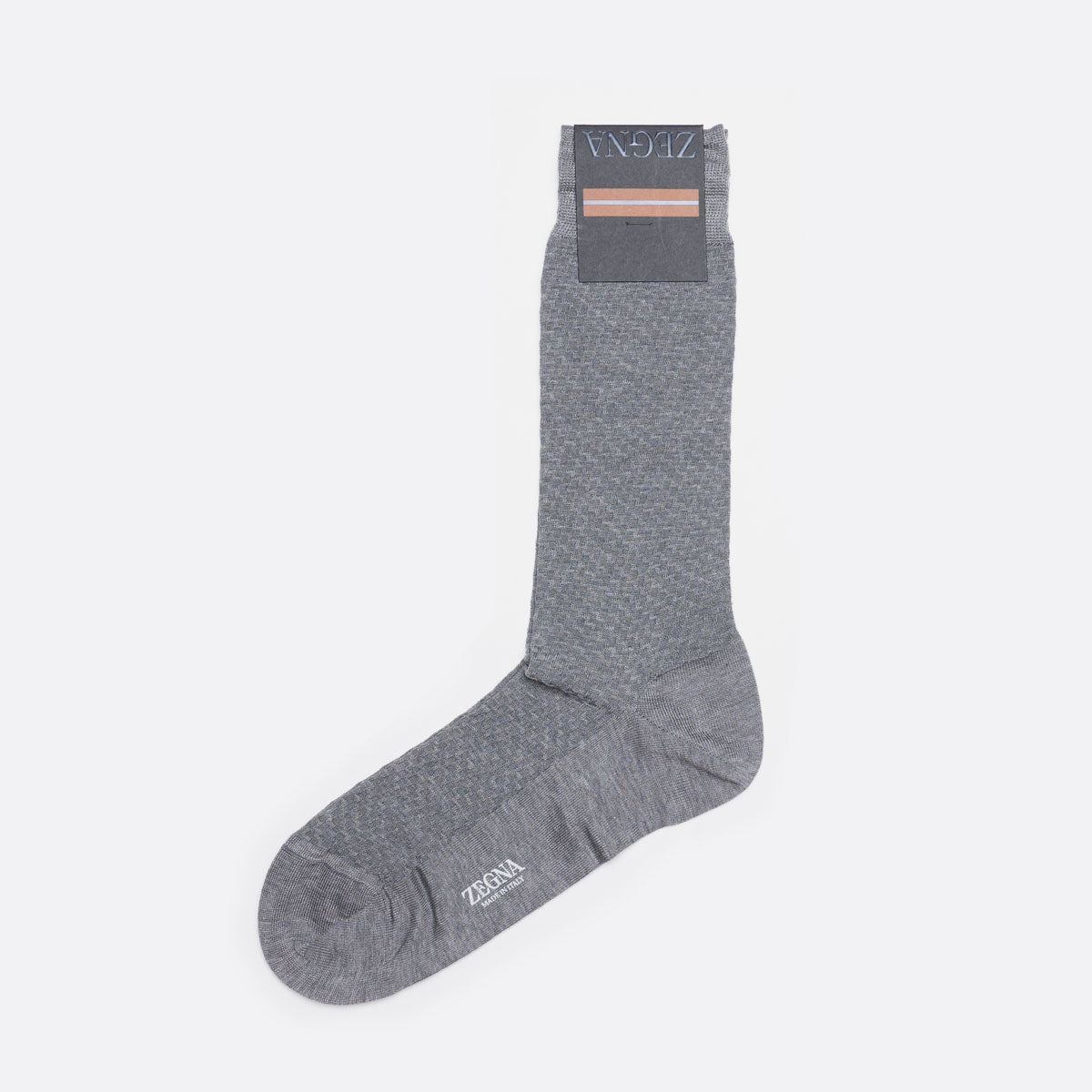 N5V405800 022 GREY ZEGNA MEN SOCKS