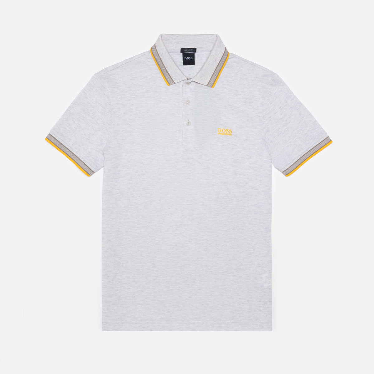 50398302 068 GREY POLO BOSS MEN