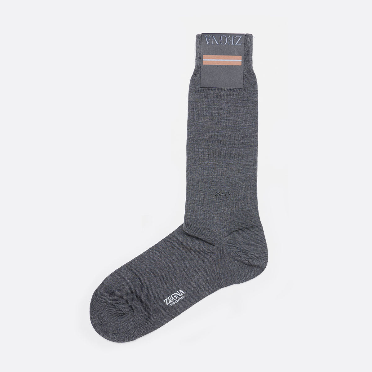 N5V405730 022 GREY ZEGNA MEN SOCKS