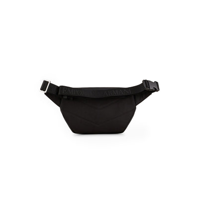 Asv Regenerated Saffiano Leather Belt Bag With Eagle Plate