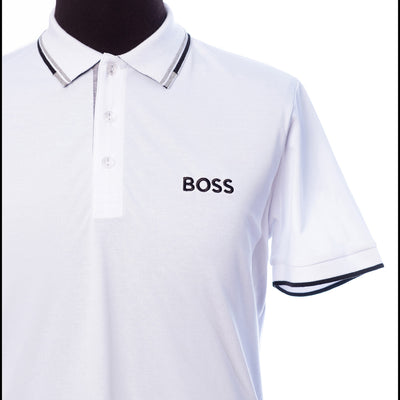 Paddy Polo Shirt In Cotton Piqué With Logo Undercollar