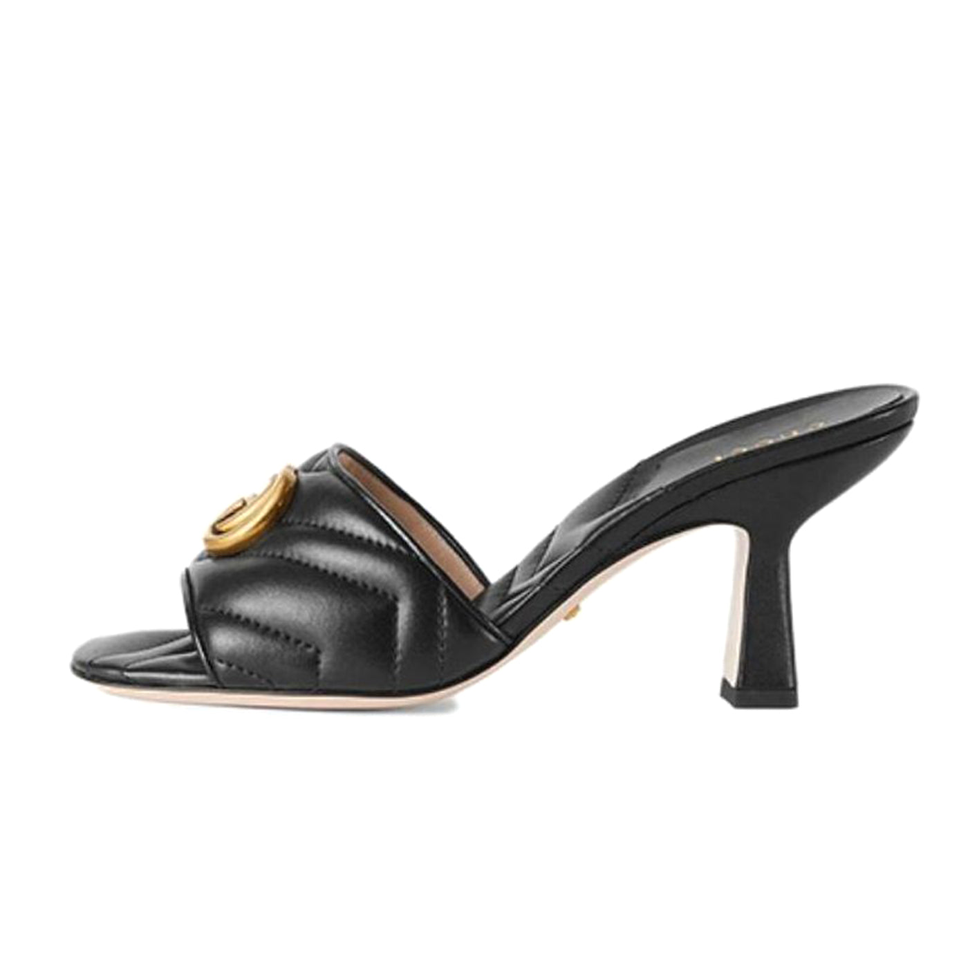 674839 BKO00 1000 BLACK GUCCI WOMEN SANDAL