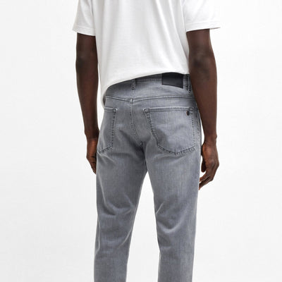 Maine Regular-Fit Jeans In Grey Soft-Motion Denim