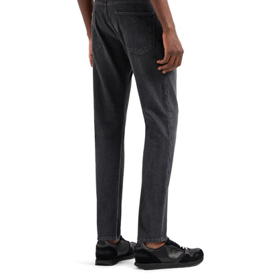 J06 Slim-Fit, Twill-Melange Jeans In 10 Oz Comfort Denim