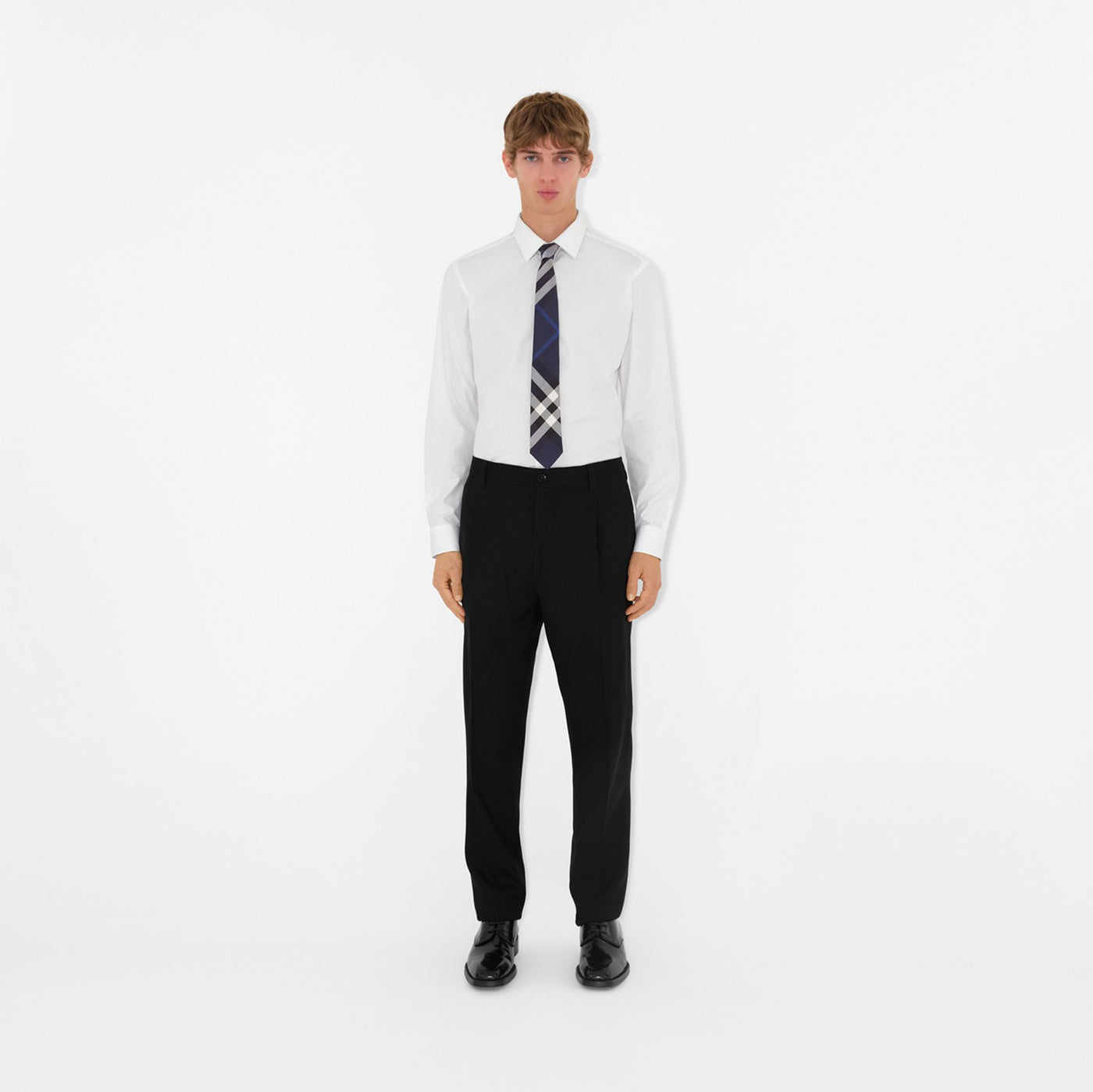 Check Silk Tie