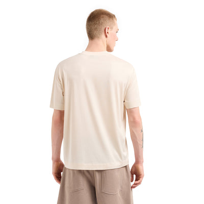 Jersey-Lyocell Blend T-Shirt With Asv Logo Embroidery