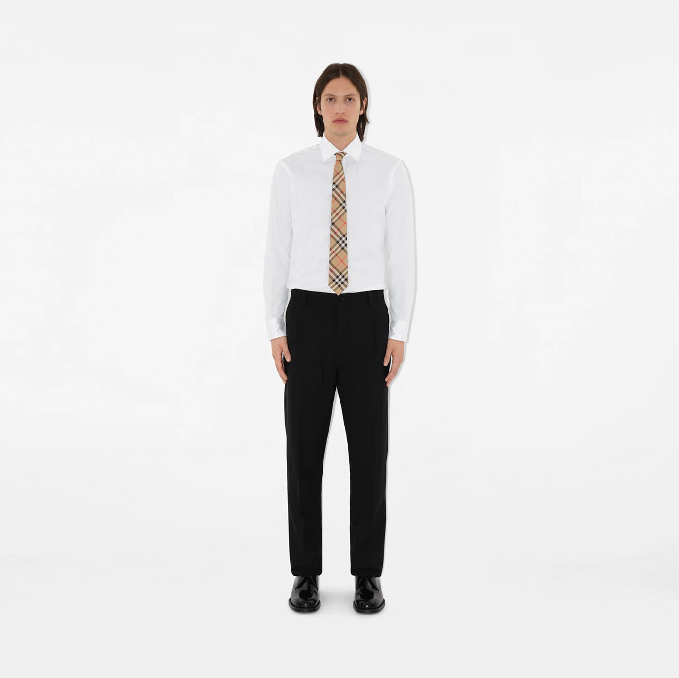Check Silk Tie