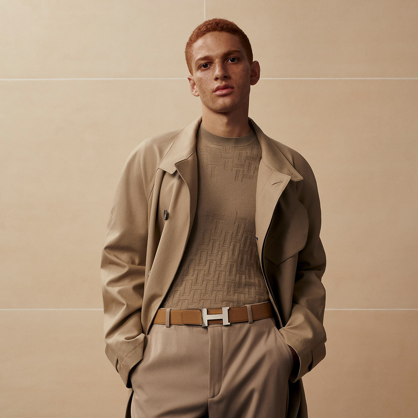 Constance Belt Buckle & Reversible Leather Strap 38 Mm