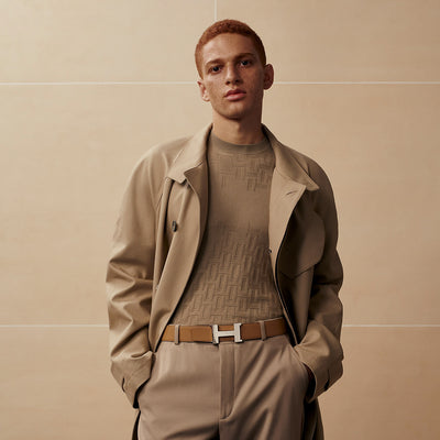 Constance Belt Buckle & Reversible Leather Strap 38 Mm