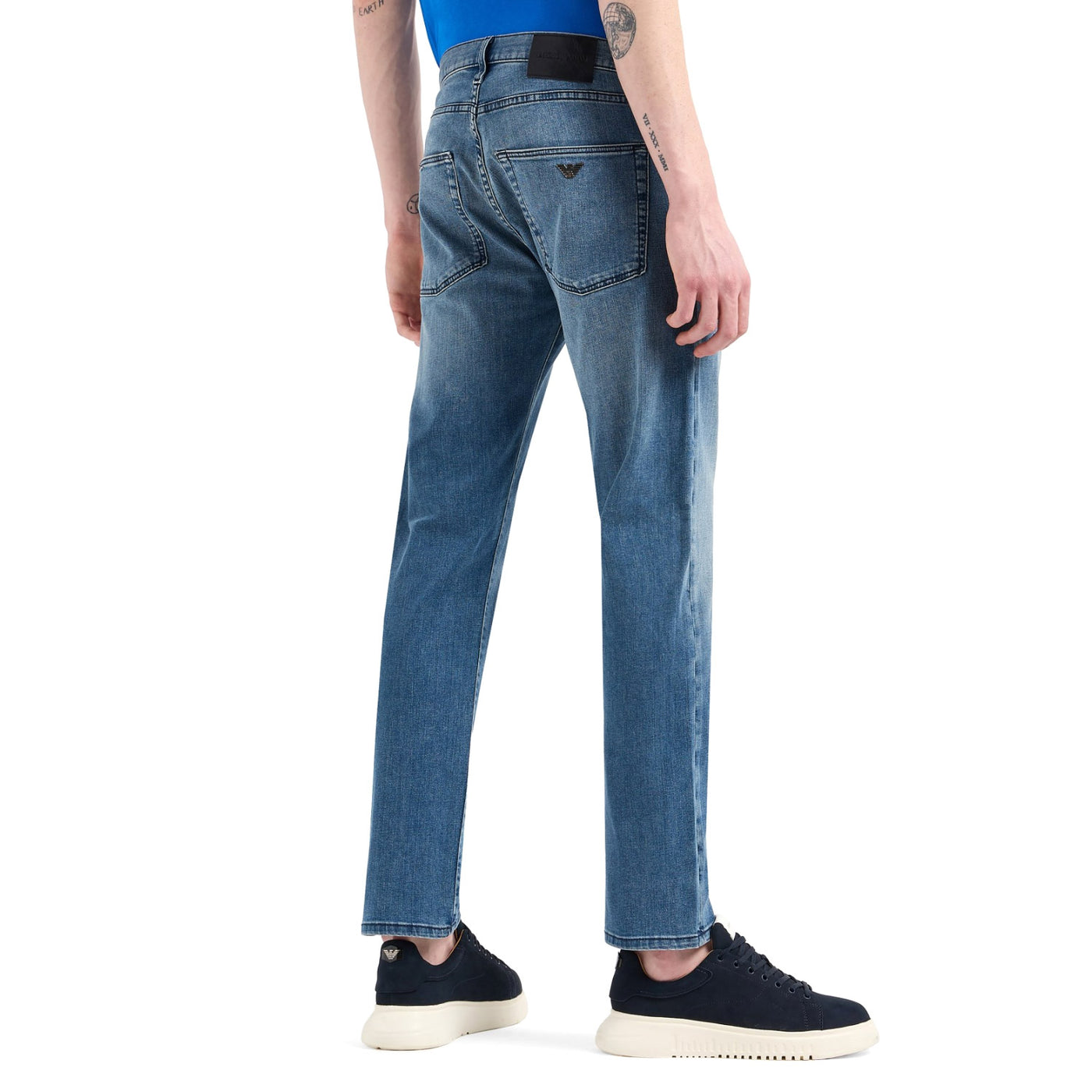 J45 Regular-Fit Jeans In Comfort-Twill Denim