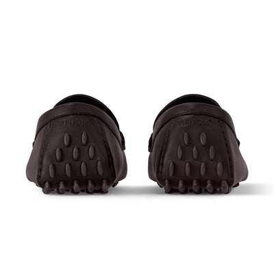 LV Silverstone Moccasin Mono Embossed