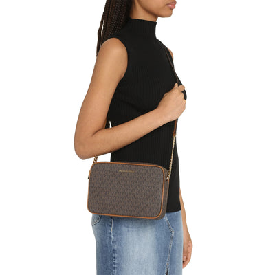Jet Set Large Logo Crossbody Bag