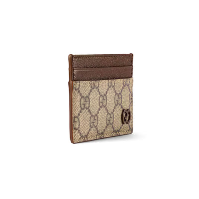 Gucci Two-Tone Gg Card Holder
