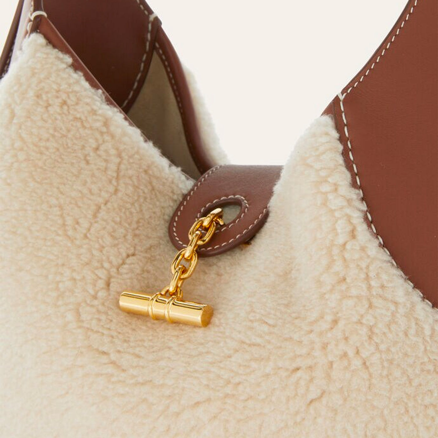 Loro Piana Medium Bobbin Bag  Cashfur