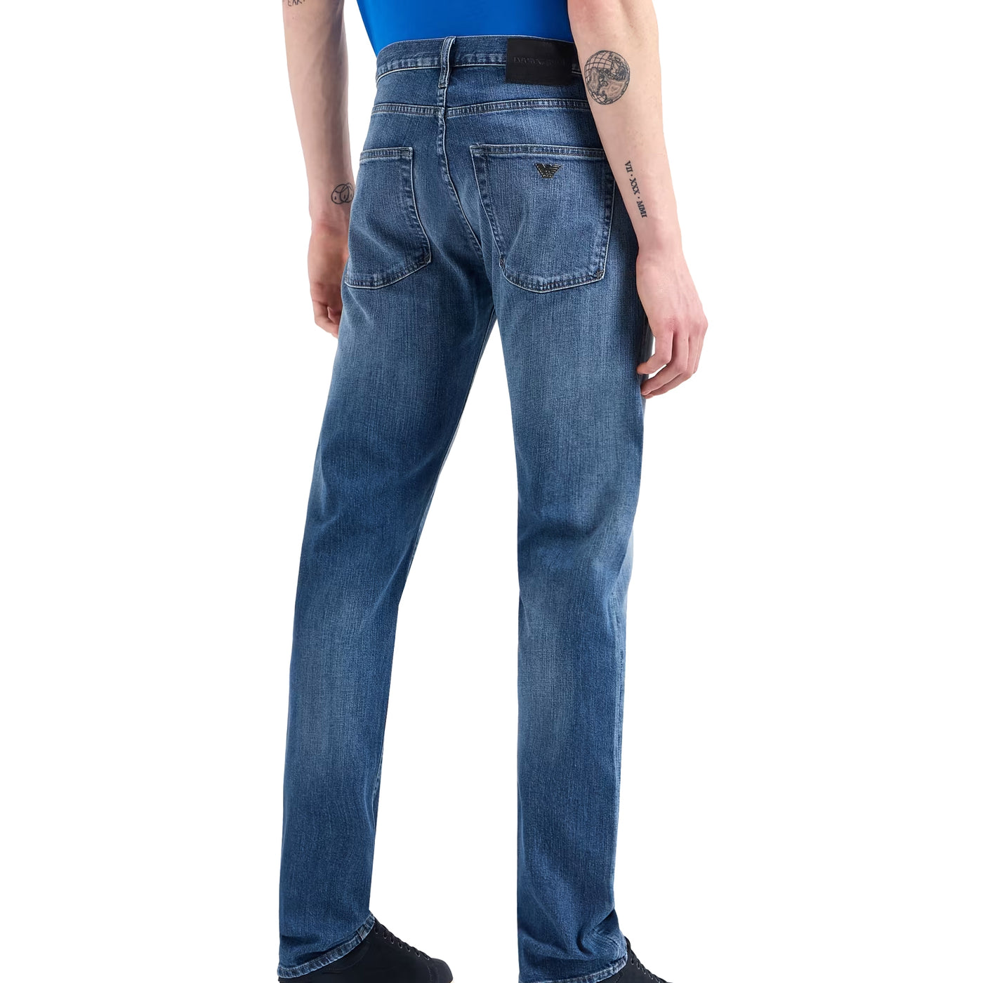 J45 Regular-Fit Jeans In Melange Twill 10 Oz Comfort Denim
