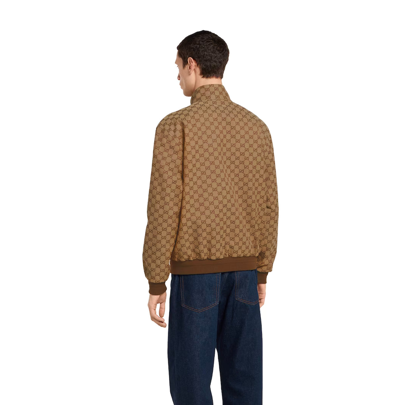 Gucci Gg Canvas Bomber Jacket