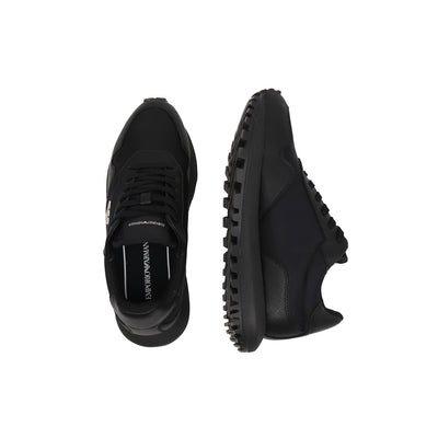 Asv Recycled Nylon Sneakers With Regenerated Saffiano Details