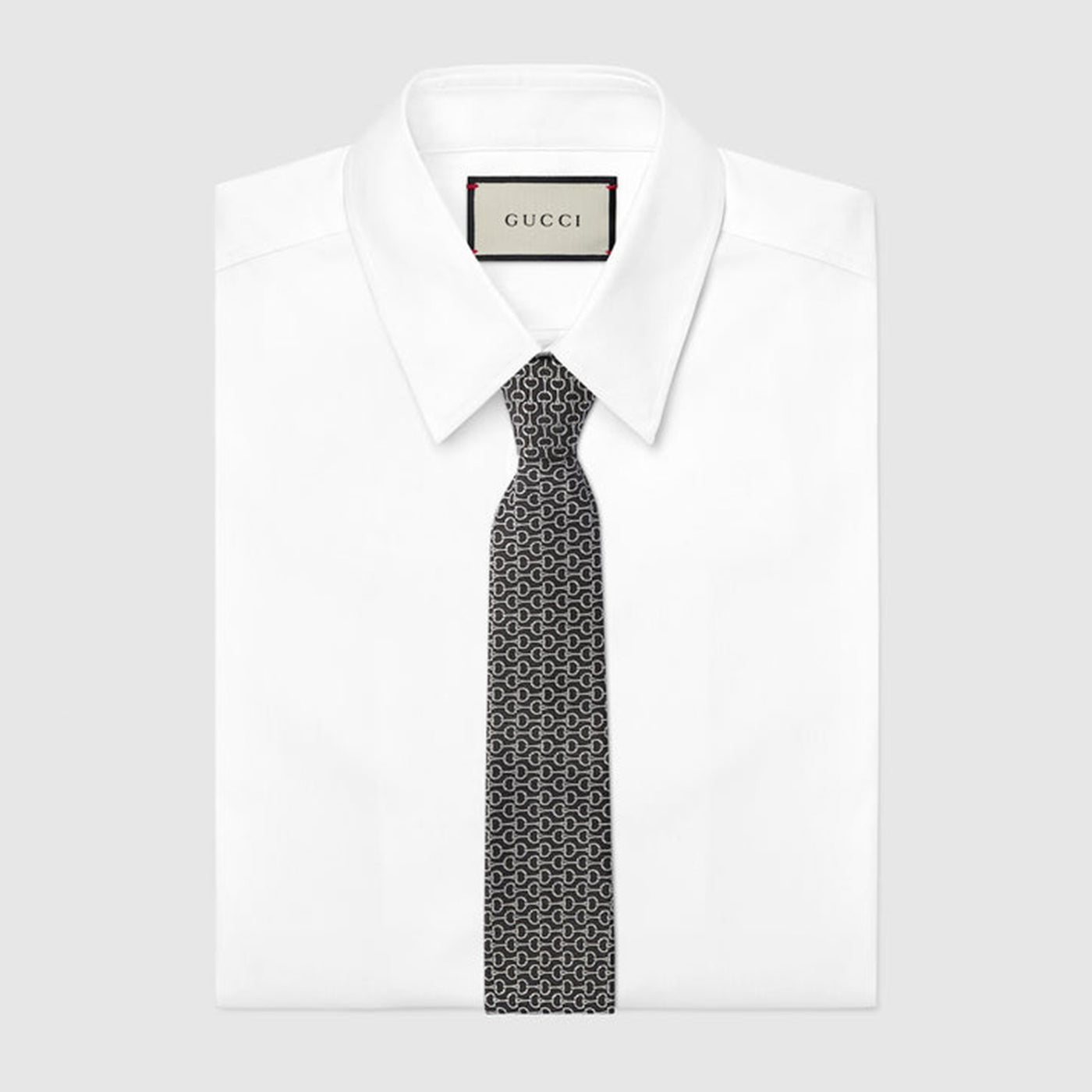 815997 4E009 1063 BLACK GUCCI MEN TIE