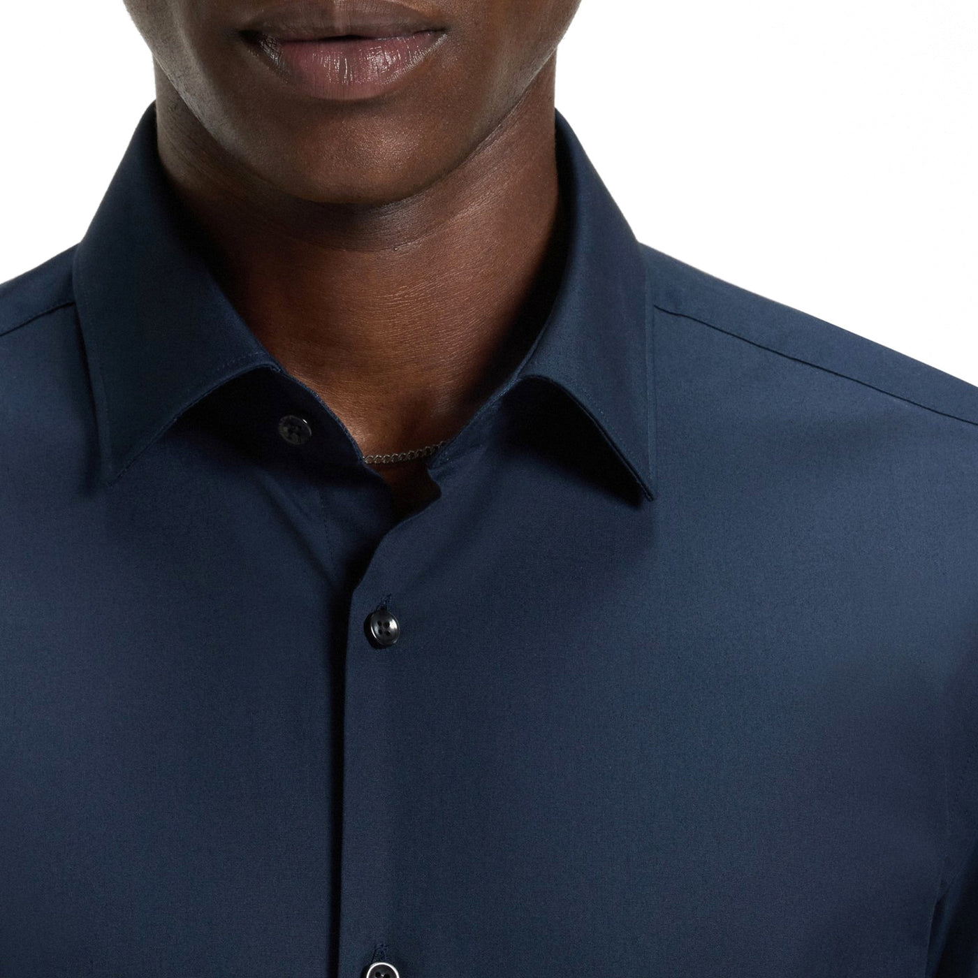 Slim-Fit Shirt In Easy-Iron Cotton Poplin