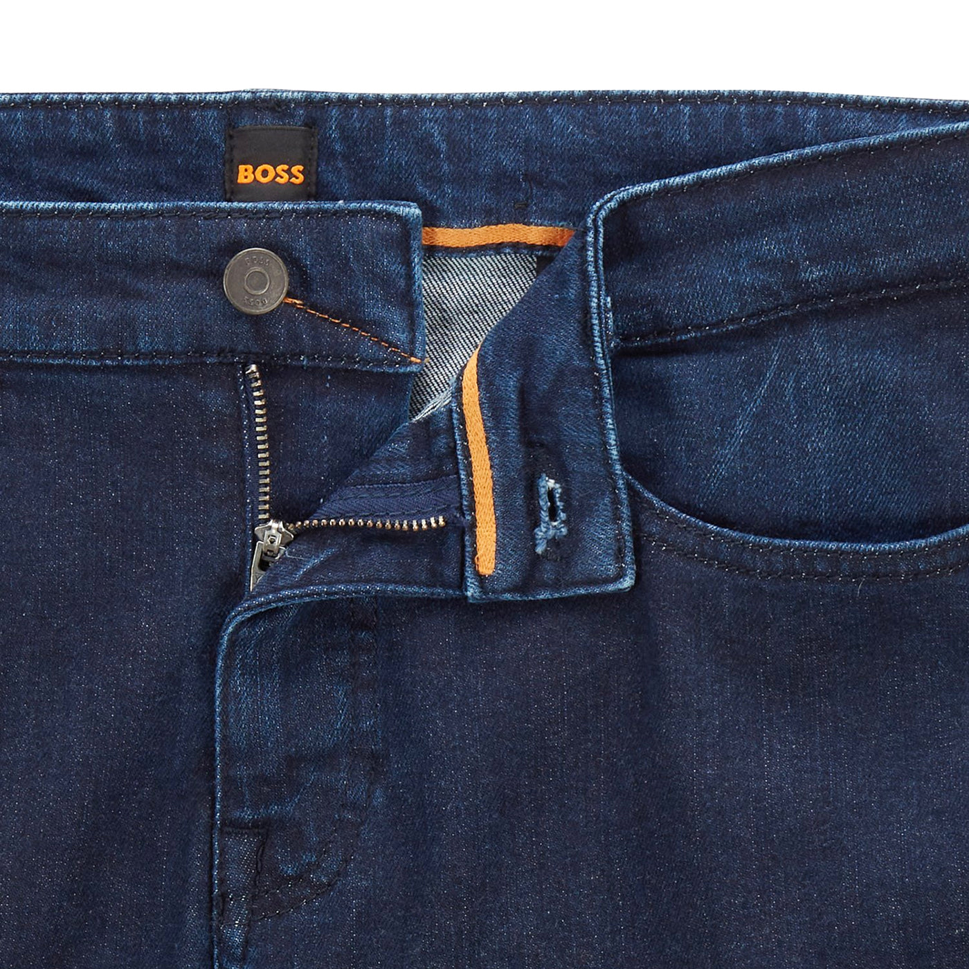 Slim-Fit Jeans In Blue Comfort-Stretch Denim