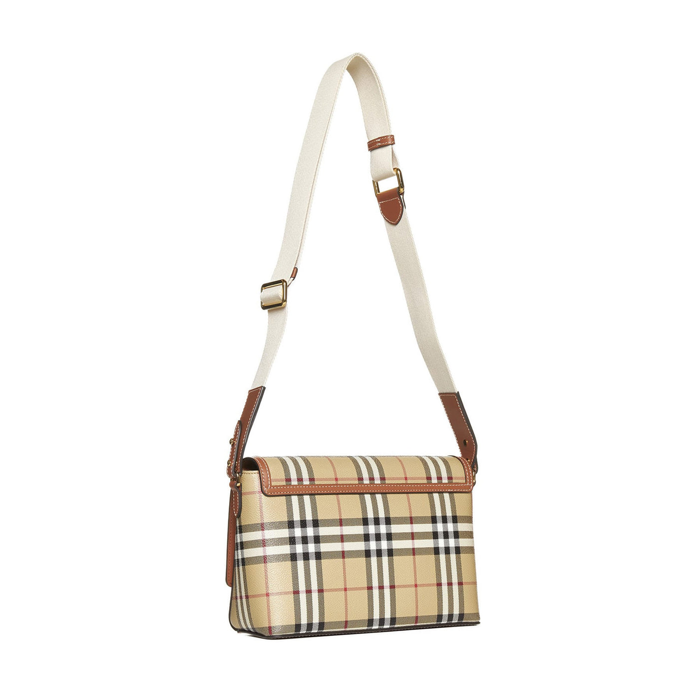 Burberry Embroidered Fabric Note Crossbody Bag