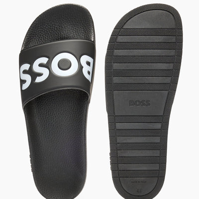 Italian-Made Slides With Large Logo Detail