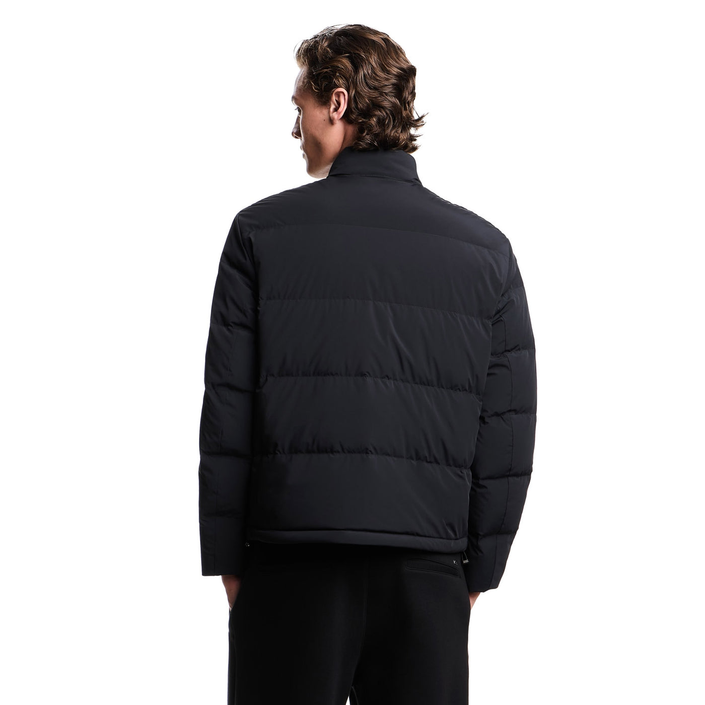 Quilted Spandex Nylon Down Jacket