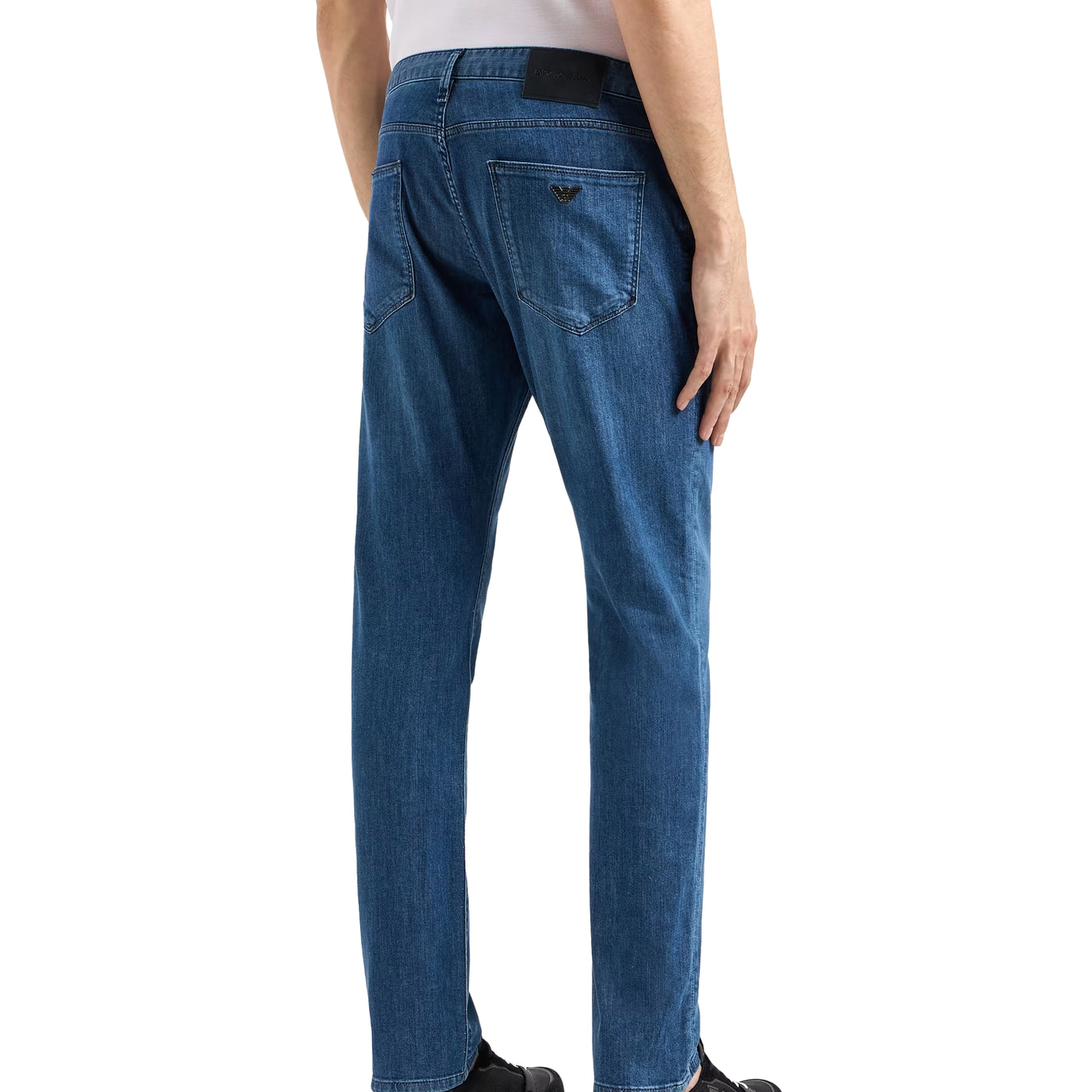 J06 Worn-Effect Wash, Slim-Fit, 8 Oz Denim Jeans