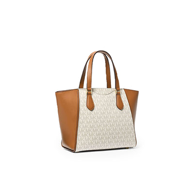 Taryn Small Signature Logo And Leather Convertible Crossbody Bag