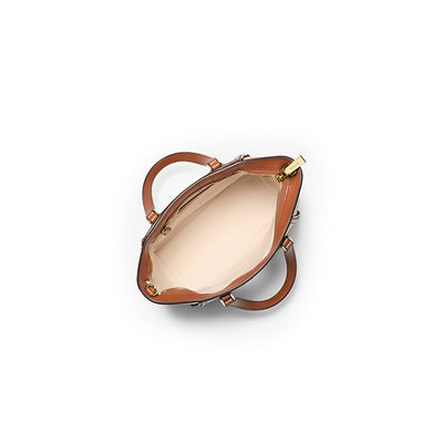 Taryn Small Signature Logo And Leather Convertible Crossbody Bag