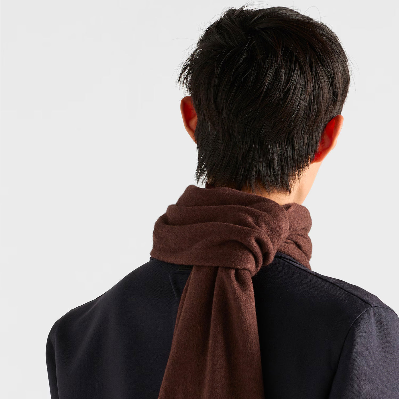 Prada Silk And Cashmere Scarf