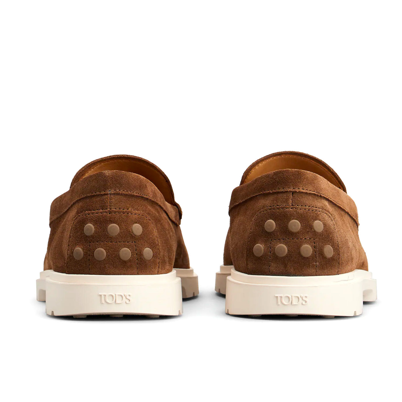 Tods Slipper Loafers In Suede