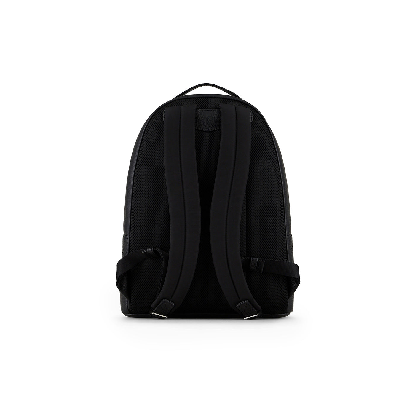 Rounded Backpack In Tumbled Leather