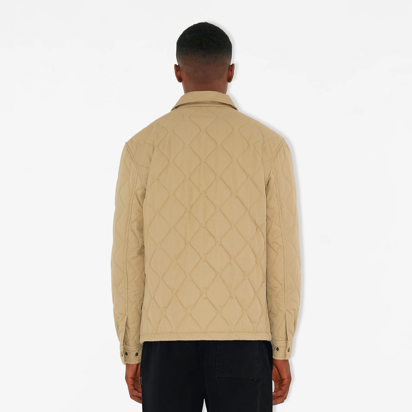 Burberry Quilted Gabardine Overshirt