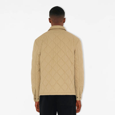 Burberry Quilted Gabardine Overshirt
