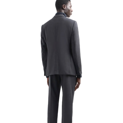 EM000478 TE10971 O8004 DARK GREY MELANGE ARMANI SUIT