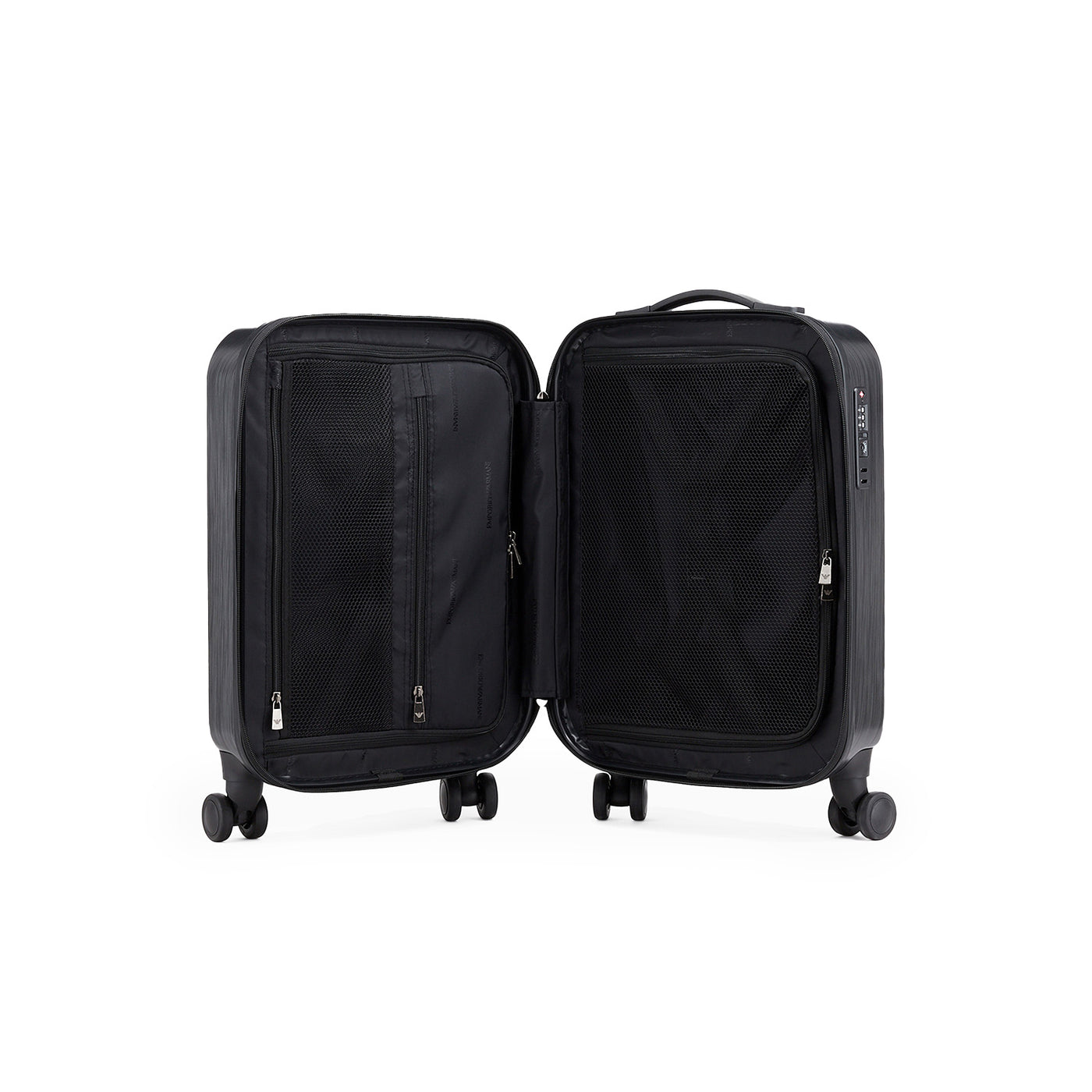 Abs Carry-On Bag With Oversized, Embossed Eagle